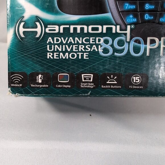 Logitech Harmony 890 Pro Universal Remote Control Charger Base NEW OPEN R-RG7 - Picture 4 of 12
